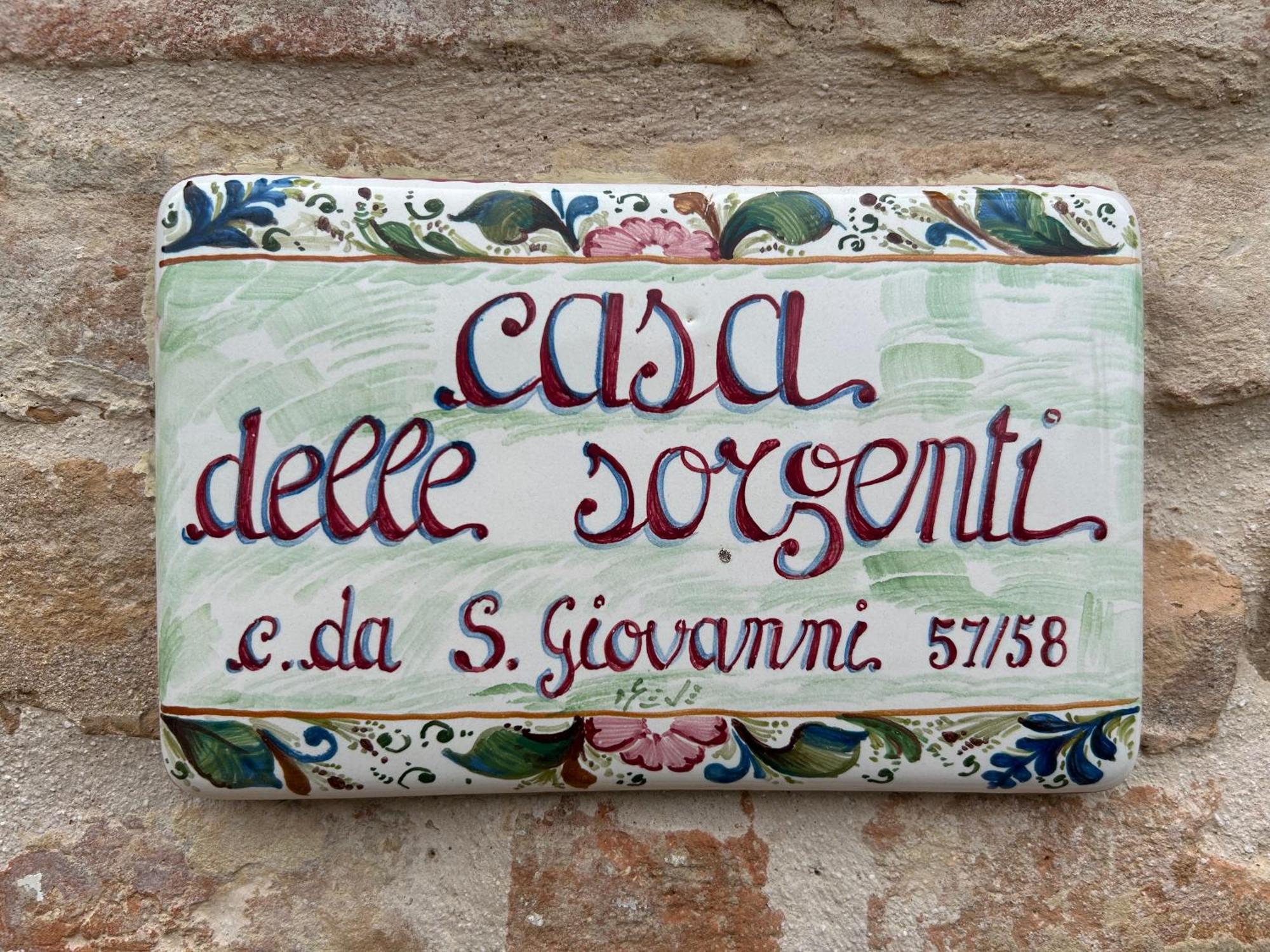 Casa Delle Sorgenti Apartment Montefiore dellʼAso Exterior foto